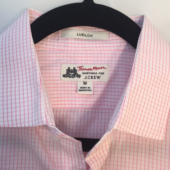 J. Crew Thomas Mason Ludlow Other - J. Crew Thomas Mason Ludlow Men’s Shirt Size M EUC